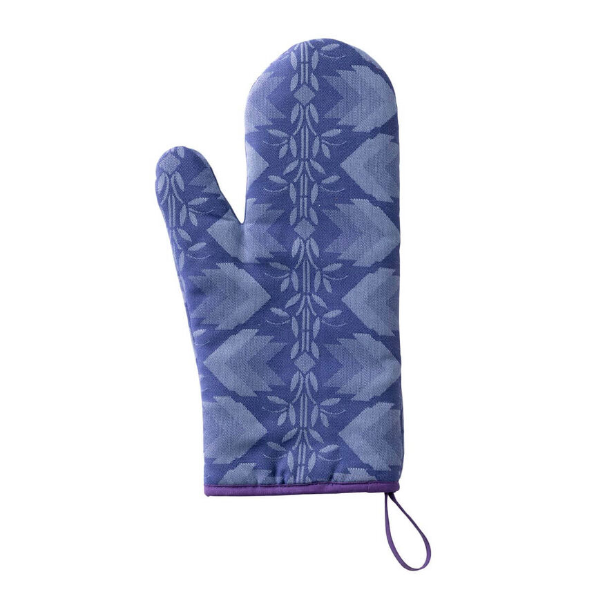 Oven gauntlet Gipsy Blue 18x33 100% cotton, , hi-res image number 0