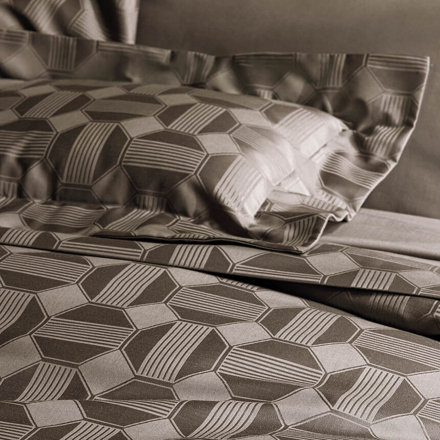 Shams Palacio Dark grey 66X66 100% cotton, , hi-res image number 1
