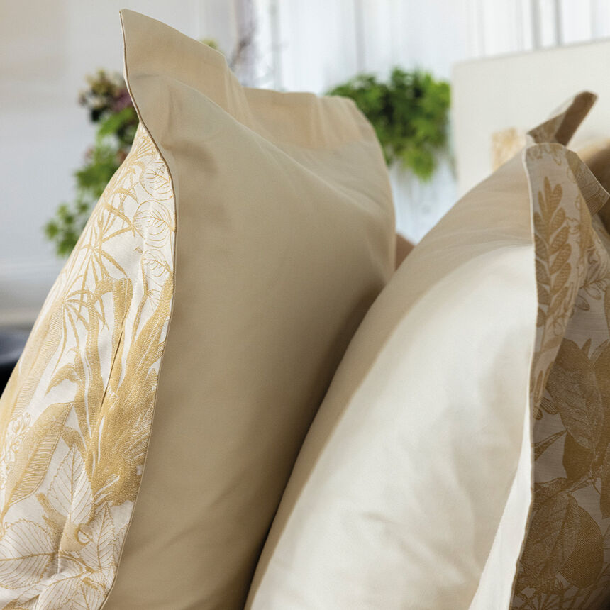 Pillowcase Bois Dormant Beige 40X80 100% cotton, , hi-res image number 0