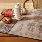 Tea towel Carnet de Paris Bitume 60x80 100% cotton, , hi-res image number 0