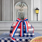 Tablecloth Elysée Tricolor 150x150 100% cotton, , hi-res image number 2