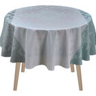 Tablecloth Syracuse Aqua 175x175 100% cotton, , hi-res image number 3