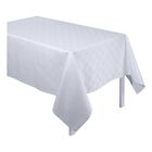 Tablecloth Anneaux White 170x170 100% cotton, , hi-res image number 1