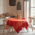 Tablecloth Voyage Iconique Red 173x173 100% cotton, , hi-res image number 1