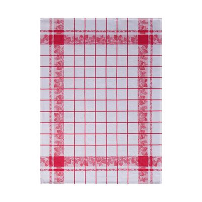 Tea towel Fraises Cotton
