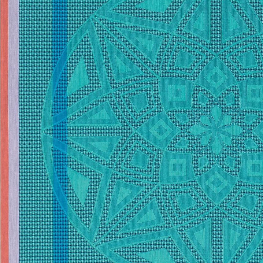 Beach towel Zellige Swimming pool 100x200 100% cotton, , hi-res image number 1