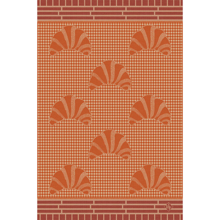 Hand towel Haute viennoiserie Red 54x38 100% cotton, , hi-res image number 0