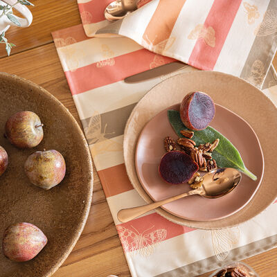 Coated placemat Bal des papillons Cotton