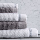 Guest towel Couture Felt grey 30x50 100% cotton, , hi-res image number 0