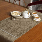 Runner Armoiries Brown 50x150 100% linen, , hi-res image number 1