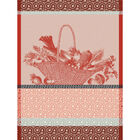Tea towel Potager d'hiver Red 60x80 100% cotton, , hi-res image number 0