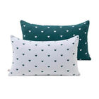 Cushion cover Vagabonde Green 30x50 100% cotton, , hi-res image number 1