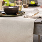 Runner Vegetal mood Beige 50x150 100% cotton, , hi-res image number 1