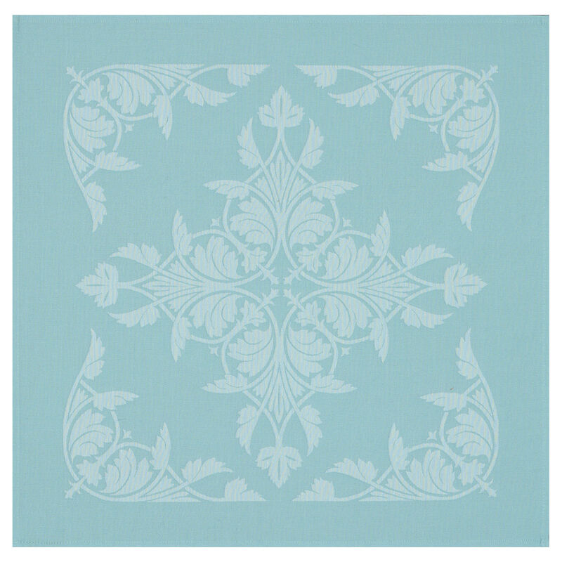 Napkin Syracuse Aqua 58x58 100% cotton, , hi-res image number 0