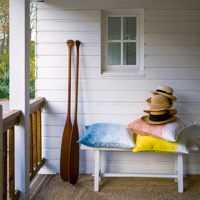 Cushion cover Tivoli Solveig Water 60x60 100% linen, , hi-res image number 0