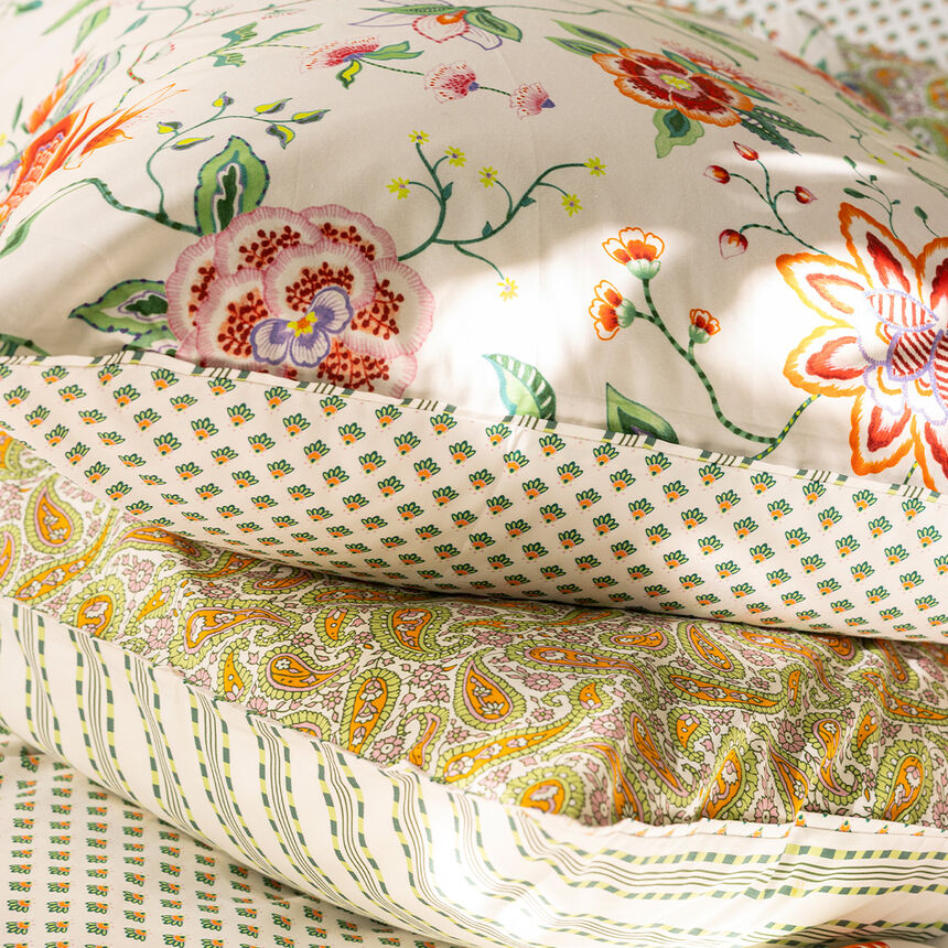 Pillowcase &Eacute;t&eacute; Indien Cotton, , hi-res image number 0