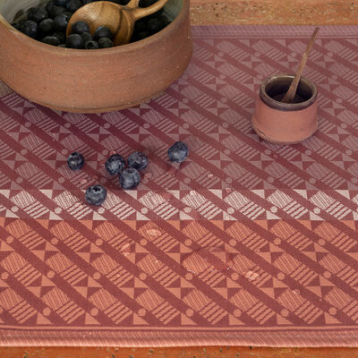 Coated placemat Veine Graphique Cotton,  Coated placemat Veine Graphique Cotton