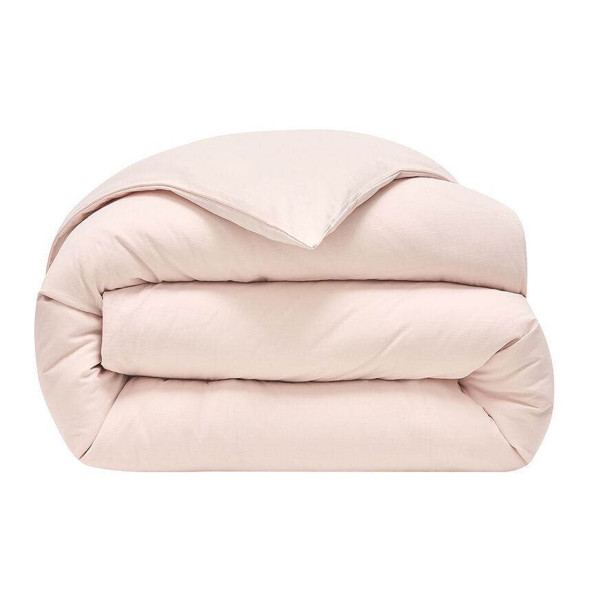Duvet cover Eclat Pink 135X200 100% cotton, , hi-res image number 2