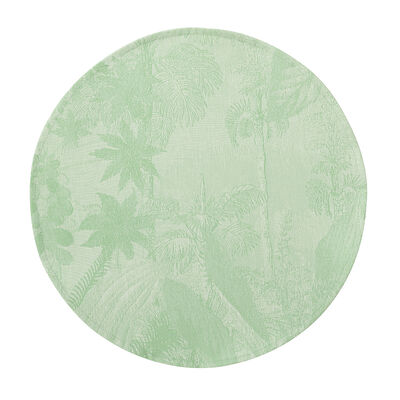 Coated placemat round Sinhar&acirc;ja Coated Cotton