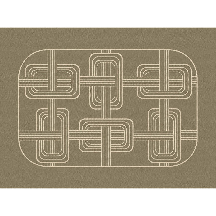 Placemat H&ocirc;tel particulier Green 50x36 100% linen, , hi-res image number 1