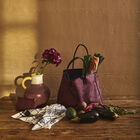 Shoulder bag Pivoine Burgundy, , hi-res image number 1