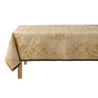 Tablecloth Féerie Yellow 120x120 100% cotton, , hi-res image number 1