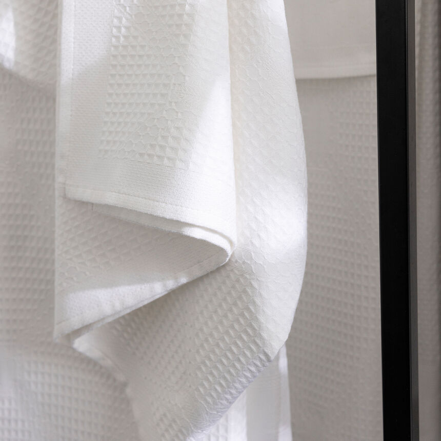 Hand towel Pois de senteur White 50x100 100% cotton, , hi-res image number 4