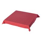 Tablecloth Cubic Brick red 140x140 100% cotton, , hi-res image number 1