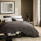 Duvet cover Palacio Dark grey 135X200 100% cotton, , hi-res image number 3