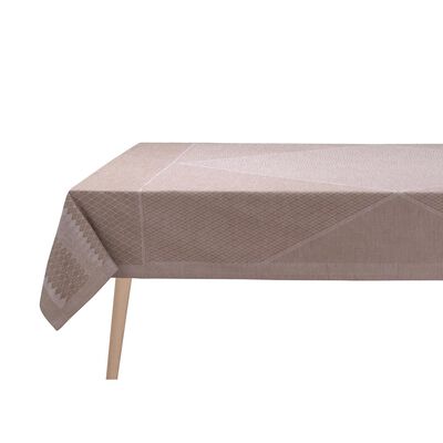 Tablecloth Club Beige 150x220 89% cotton / 11% linen