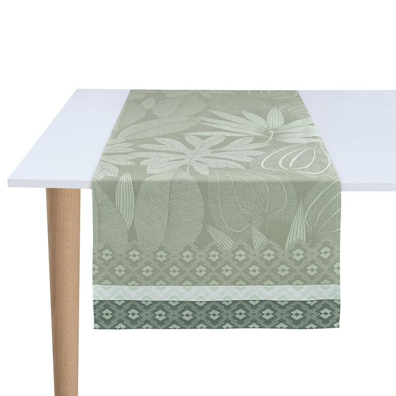 Runner Nature Sauvage Green 50x150 100% cotton, , hi-res