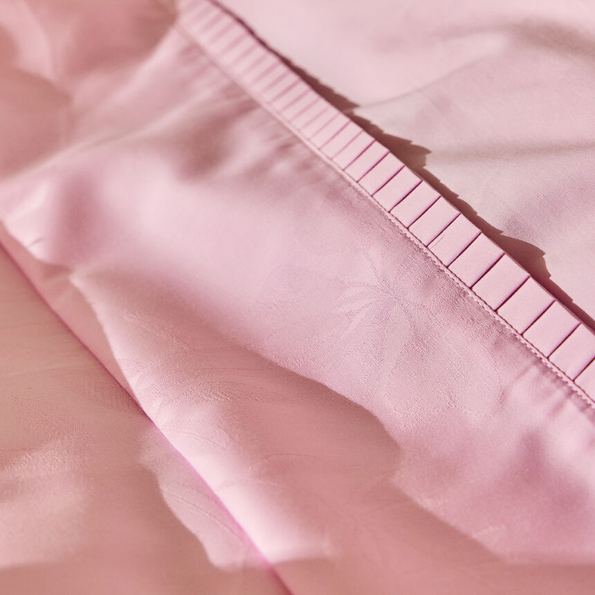 Flat sheet Pois de senteur Pink 240X300 100% cotton, , hi-res image number 1