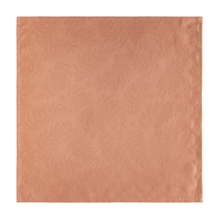 Napkin Vegetal mood Orange 50x50 100% cotton, , hi-res image number 0
