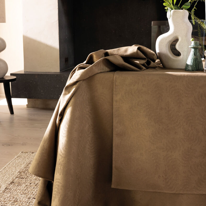 Runner Vegetal mood Green 50x150 100% cotton, , hi-res