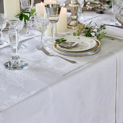 Tablecloth Lumières d'étoiles Diamant Cotton, Lurex®,  Tablecloth Lumières d'étoiles Diamant Cotton, Lurex®