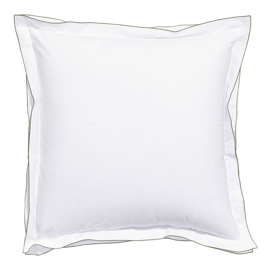 Pillowcase Songe Green 50X75 100% cotton, , hi-res image number 0