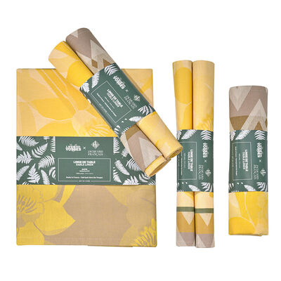 Box Set 2 Coated Placemats La Vie en Vosges Cotton,  Box Set 2 Coated Placemats La Vie en Vosges Cotton