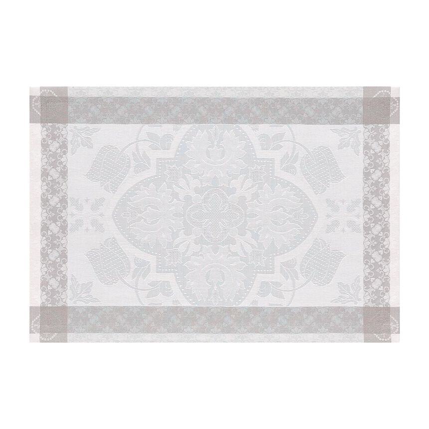 Placemat Azulejos Grey 54x38 100% cotton, , hi-res image number 0
