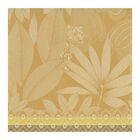 Napkin Nature Sauvage Yellow 58x58 100% cotton, , hi-res image number 1