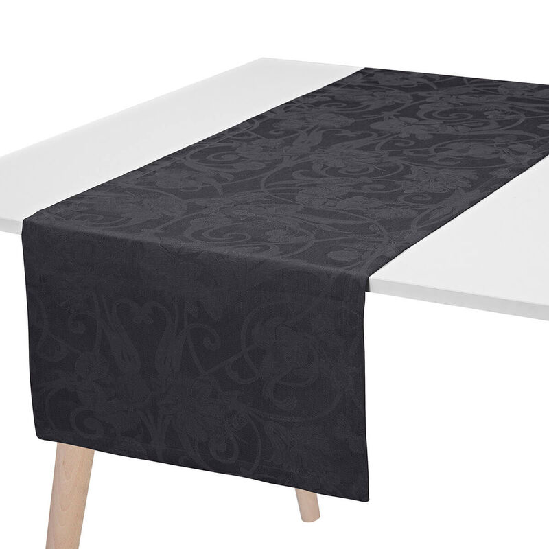 Runner Tivoli Onyx 50x150 100% linen, , hi-res image number 0