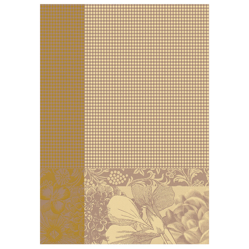 Hand towel Fleurs à croquer Orange 54x38 100% cotton, , hi-res