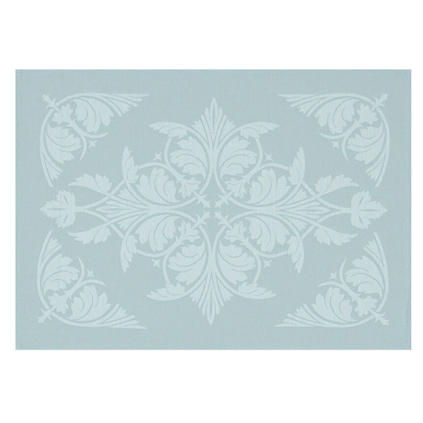 Coated placemat Syracuse Aqua 50x36 100% cotton, , hi-res image number 0