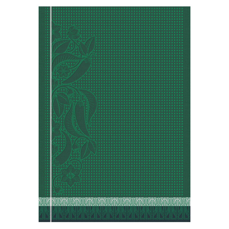Hand towel Piments Green 54x38 100% cotton, , hi-res image number 0