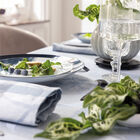 Tablecloth À l'orangerie Blue 175x175 100% linen, , hi-res image number 2