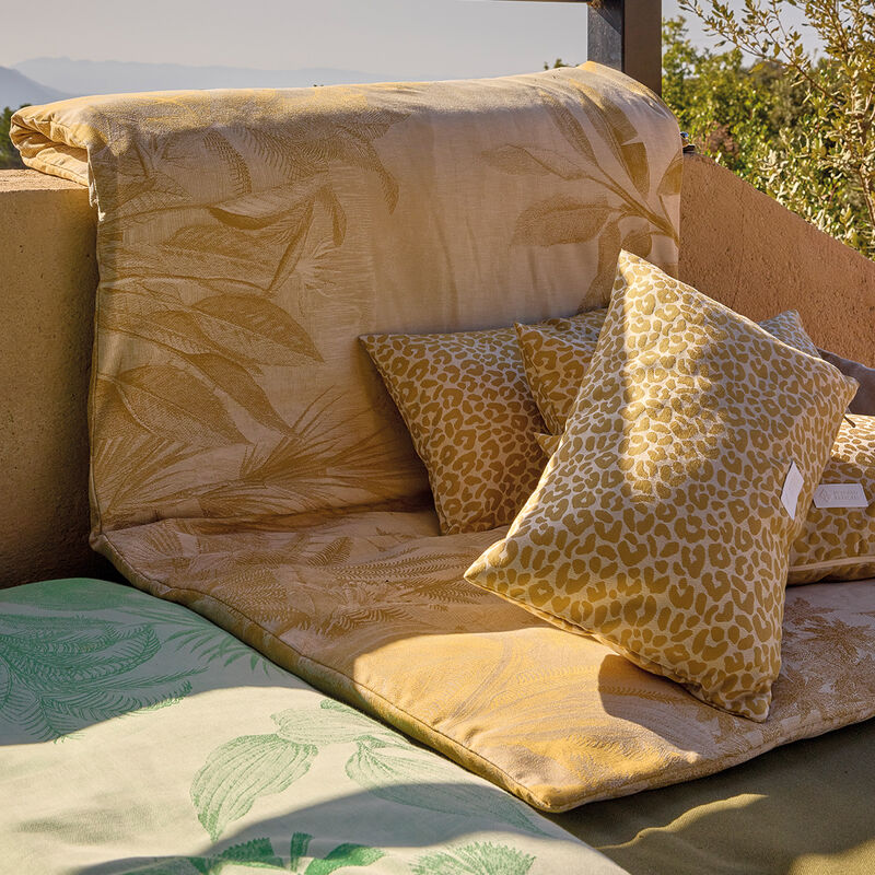 Quilt cover Sinharâja Yellow 90X180 100% cotton, , hi-res image number 2