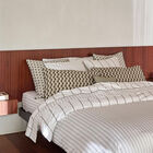 Pillowcase Savile row Beige 40X80 100% cotton, , hi-res image number 5