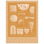 Tea towel Fromages Orange 60x80 100% cotton, , hi-res image number 1