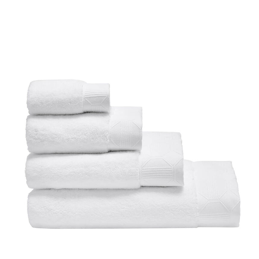 Hand towel Palacio White 50x100 100% cotton, , hi-res image number 2