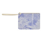 Pouch Paysage Blue 20x15 100% cotton, acrylic coating. Garnish: Cattle leather, , hi-res image number 2