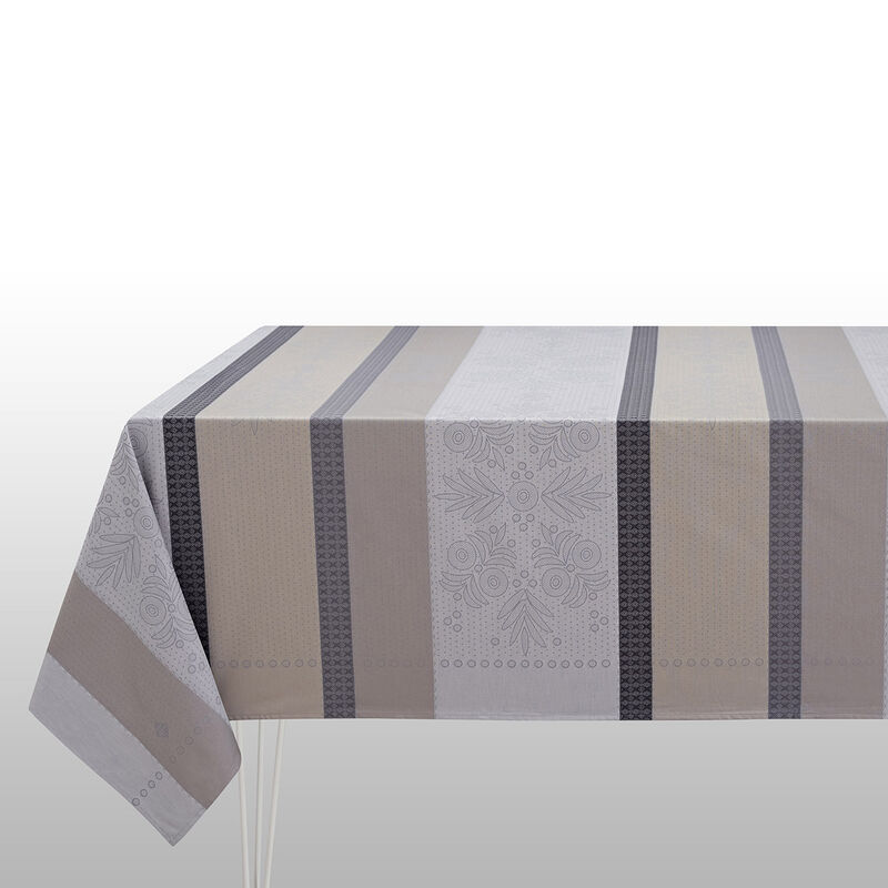 Coated tablecloth Vent d'ouest Rye 175x175 100% cotton, , hi-res image number 1